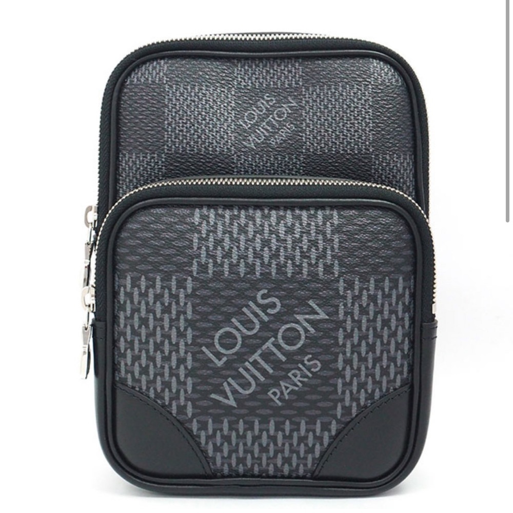Louis Vuitton Amazon Sling Bag Damier Graphite